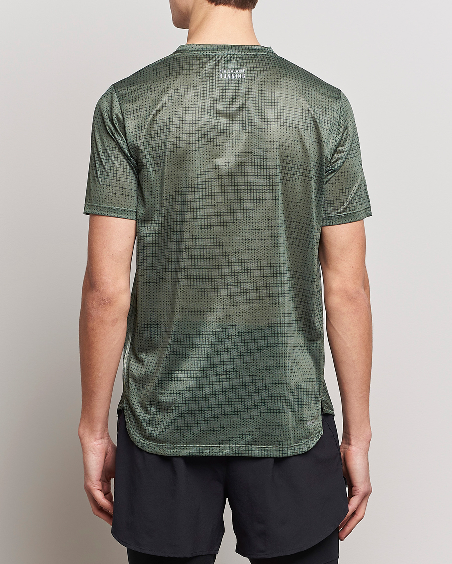 Uomini | T-shirt | New Balance Running | Impact Run T-Shirt Deep Olive