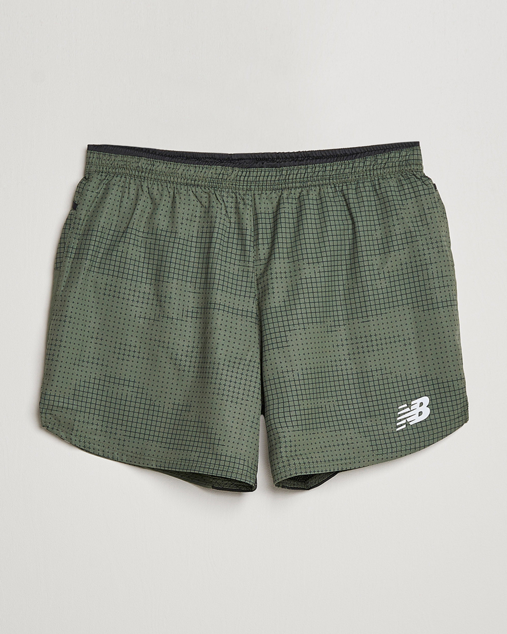 Uomini | Pantaloncini | New Balance Running | Impact Run 5 Inch Shorts Deep Olive