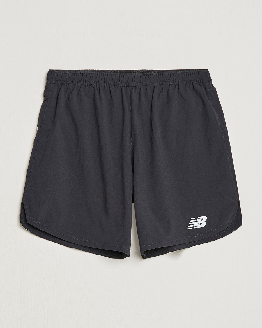 Uomini | Pantaloncini | New Balance Running | New Balance Impact Run 7 Inch Shorts Black