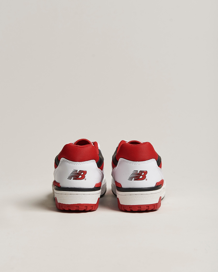 Uomini | New Balance 550 Sneakers White/Red | New Balance | 550 Sneakers White/Red