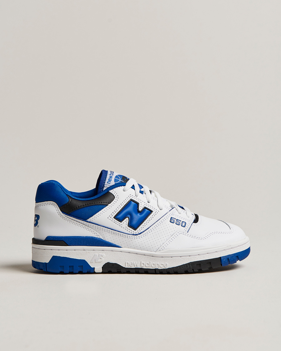 Uomini | New Balance 550 Sneakers White/Royal | New Balance | 550 Sneakers White/Royal