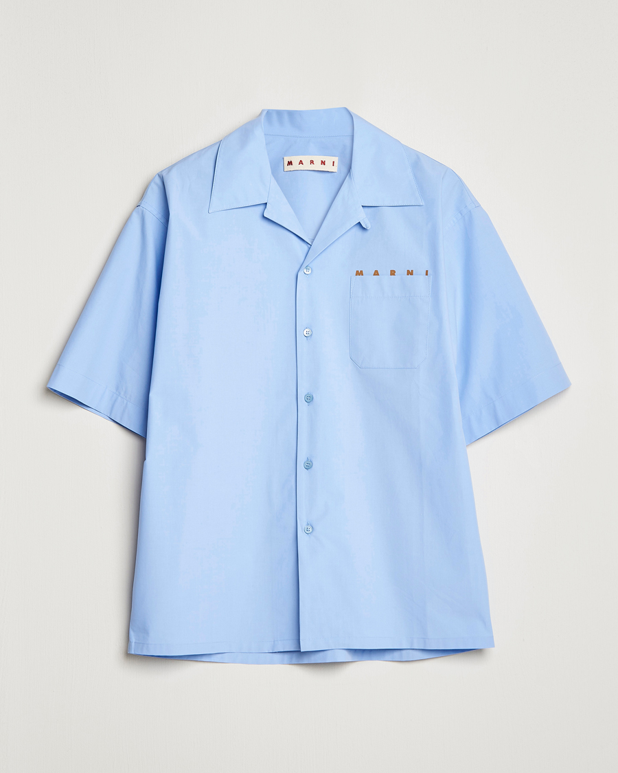 Uomini | Camicie | Marni | Bowling Shirt Iris Blue