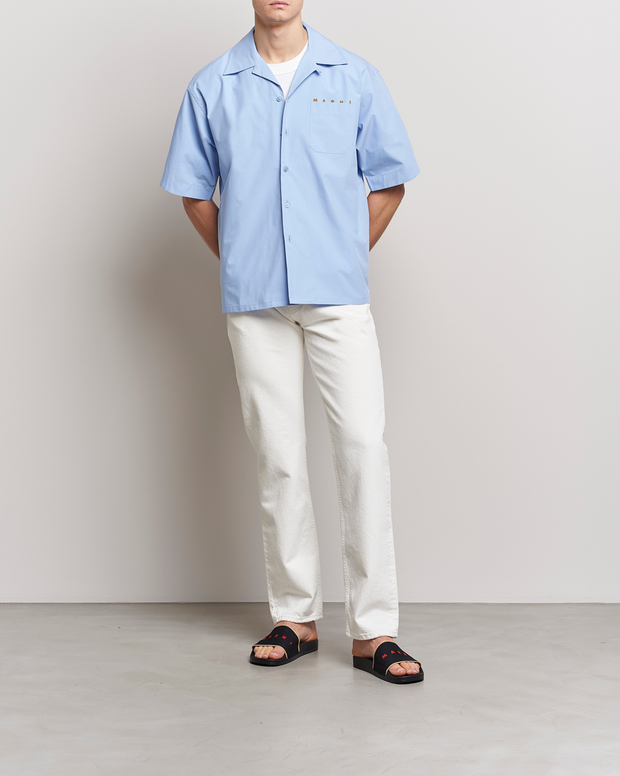Uomini | Camicie | Marni | Bowling Shirt Iris Blue