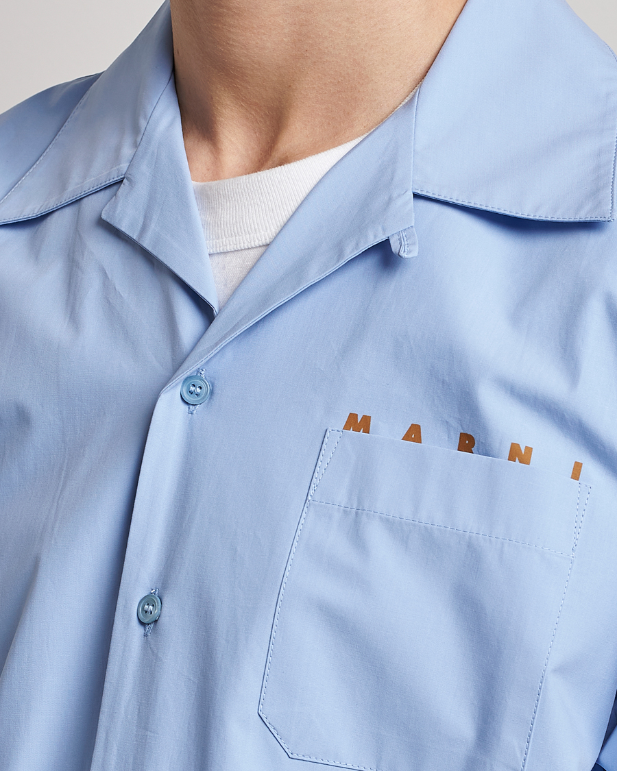 Uomini | Camicie | Marni | Bowling Shirt Iris Blue