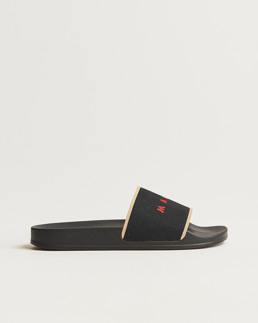 Uomini | Marni Rubber Slides Black | Marni | Rubber Slides Black