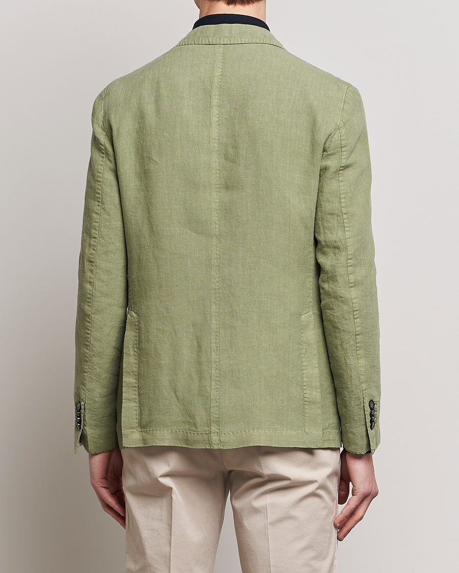 Uomini | Blazers | L.B.M. 1911 | Jack Regular Fit Linen Blazer Light Green