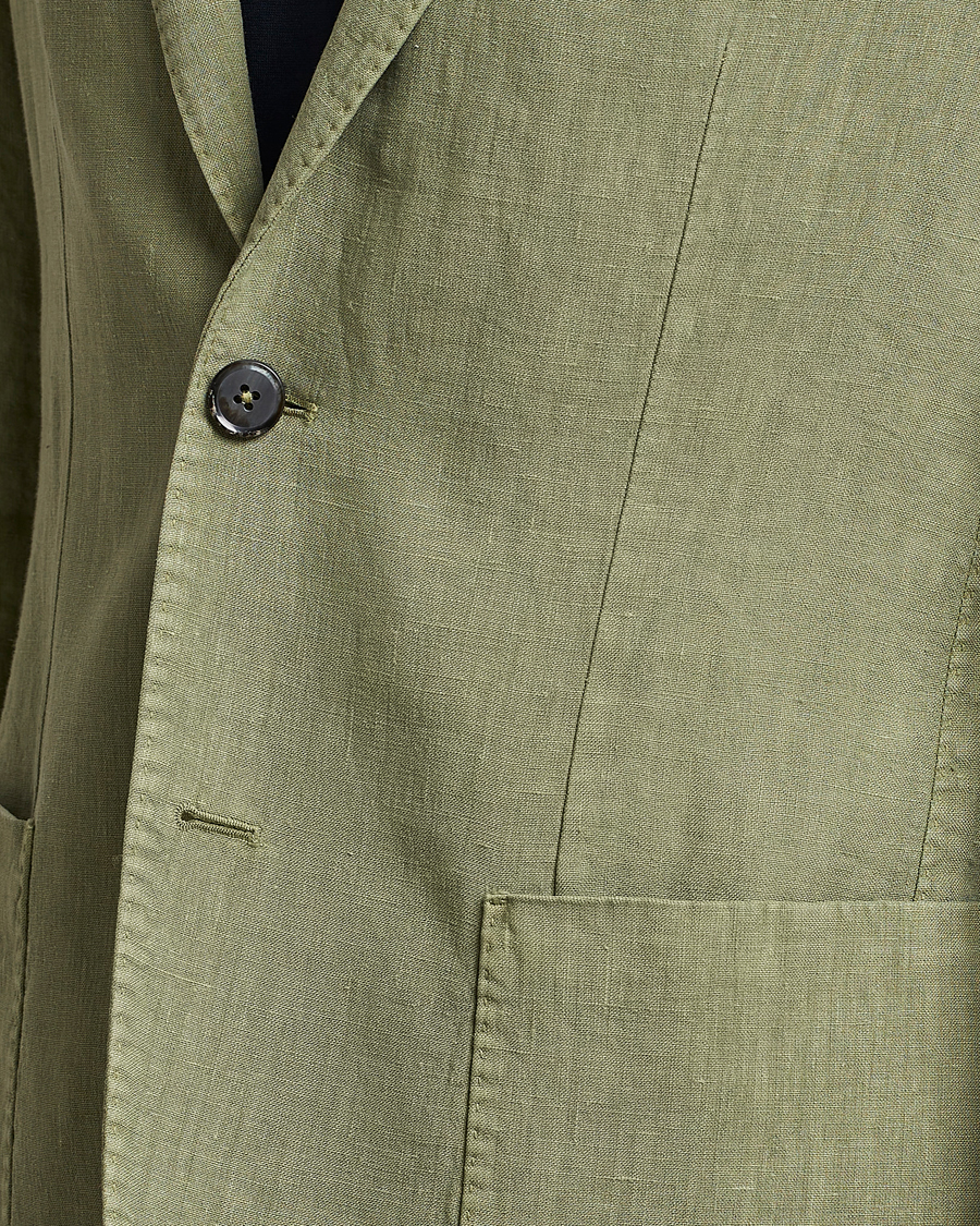 Uomini | Blazers | L.B.M. 1911 | Jack Regular Fit Linen Blazer Light Green