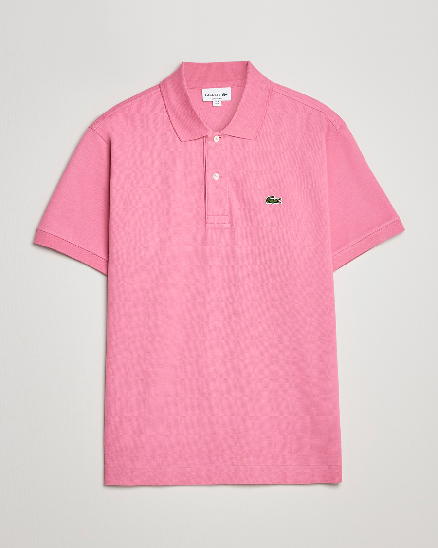 Uomini | Polo | Lacoste | Original Polo Piké Reseda Pink