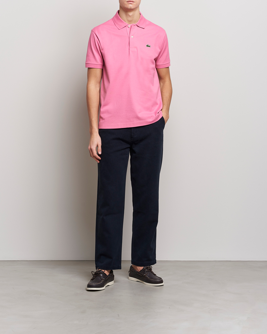 Uomini | Polo | Lacoste | Original Polo Piké Reseda Pink