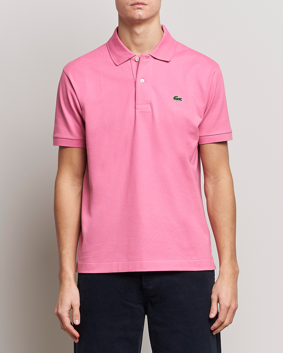Uomini | Polo | Lacoste | Original Polo Piké Reseda Pink