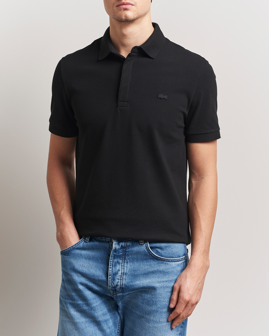 Uomini | Polo | Lacoste | Paris Polo Piké Black