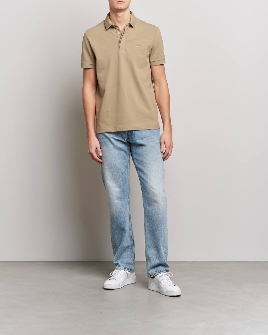Uomini | Polo | Lacoste | Regular Fit Tonal Crocodile Piké Lion
