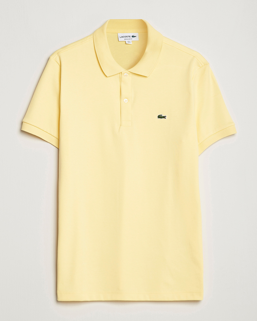 Uomini | Polo | Lacoste | Pima Interlock Piké Yellow