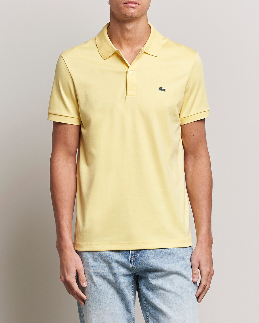 Uomini | Polo | Lacoste | Pima Interlock Piké Yellow
