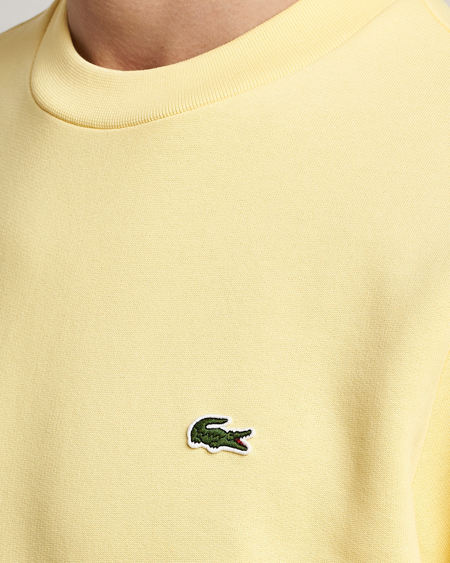 Uomini | Maglieria | Lacoste | Crew Neck Sweatshirt Yellow