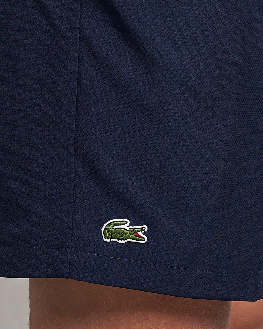 Uomini | Pantaloncini | Lacoste Sport | Performance Tennis Drawsting Shorts Navy Blue