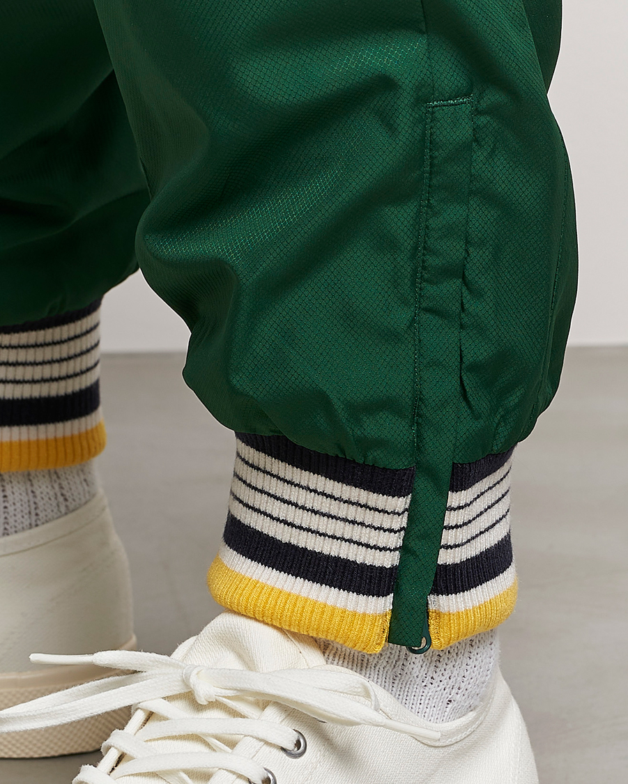 Uomini | Pantaloni | Lacoste | Héritage Striped Trackpants Green/Lapland