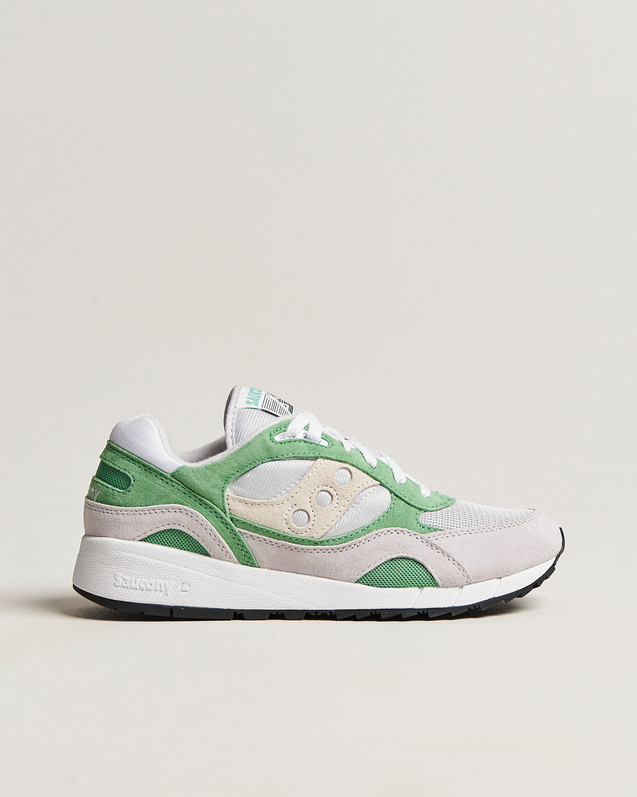 Uomini | Saucony Shadow 6000 Sneaker Green/Grey | Saucony | Shadow 6000 Sneaker Green/Grey