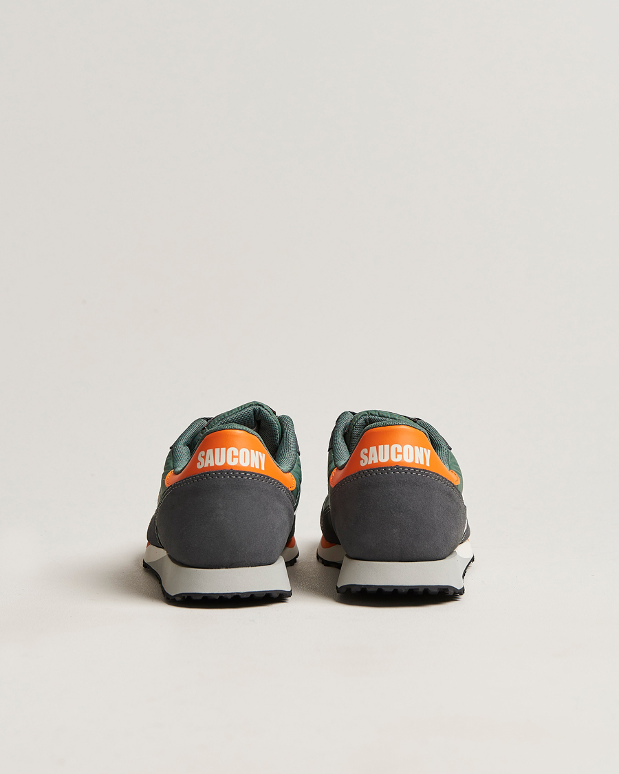 Uomini | Saucony DXN Trainer Sneaker Green/White/Orange | Saucony | DXN Trainer Sneaker Green/White/Orange