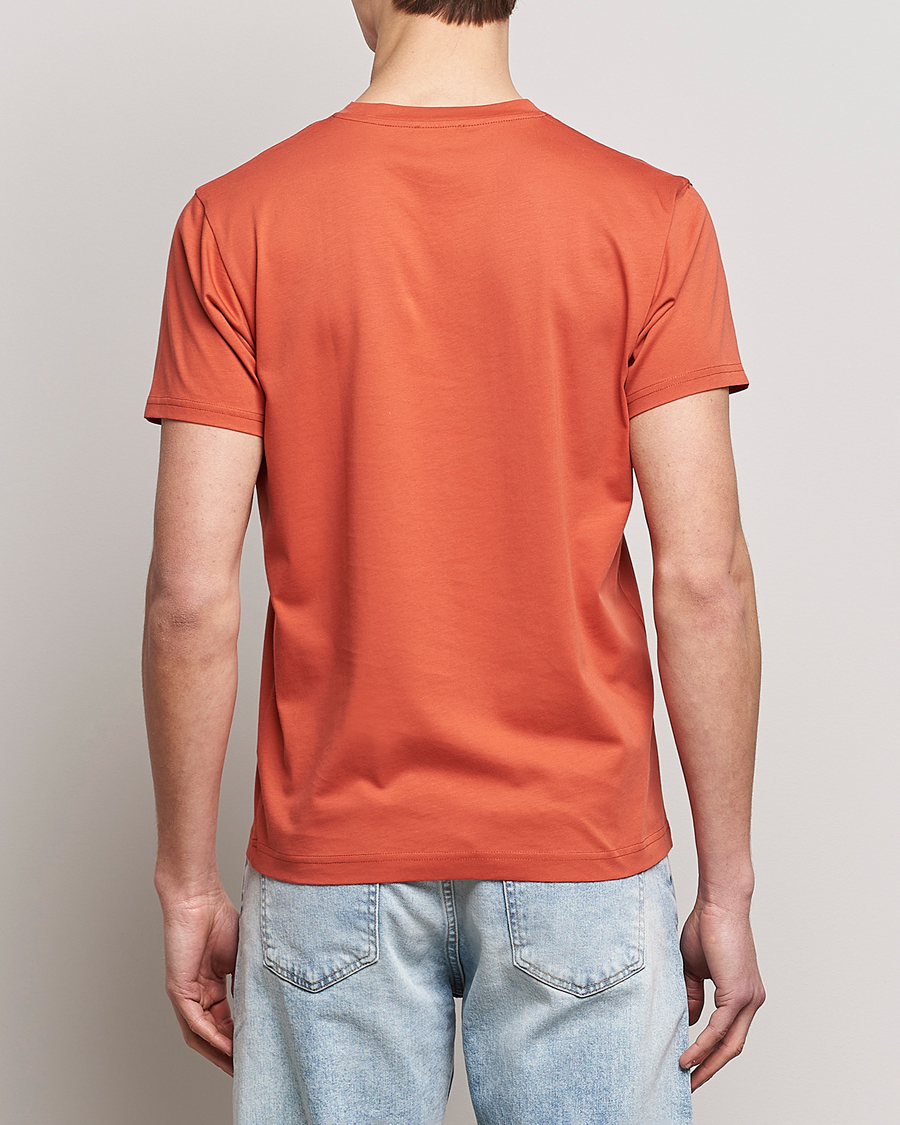 Uomini | T-shirt | Sunspel | Riviera Organic Tee Burnt Sienna