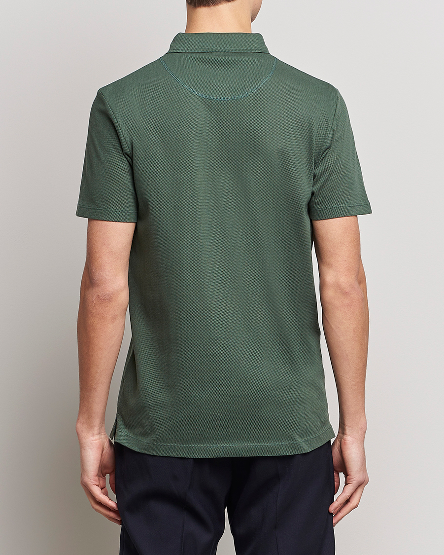 Uomini | Polo | Sunspel | Riviera Polo Shirt Dark Green