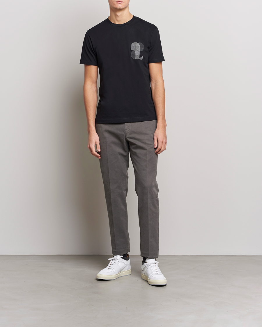 Uomini | T-shirt | Sunspel | Craig Ward Colab Riviera T-Shirt Black