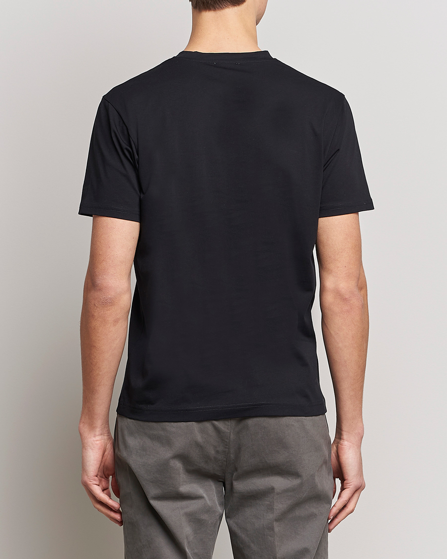 Uomini | T-shirt | Sunspel | Craig Ward Colab Riviera T-Shirt Black