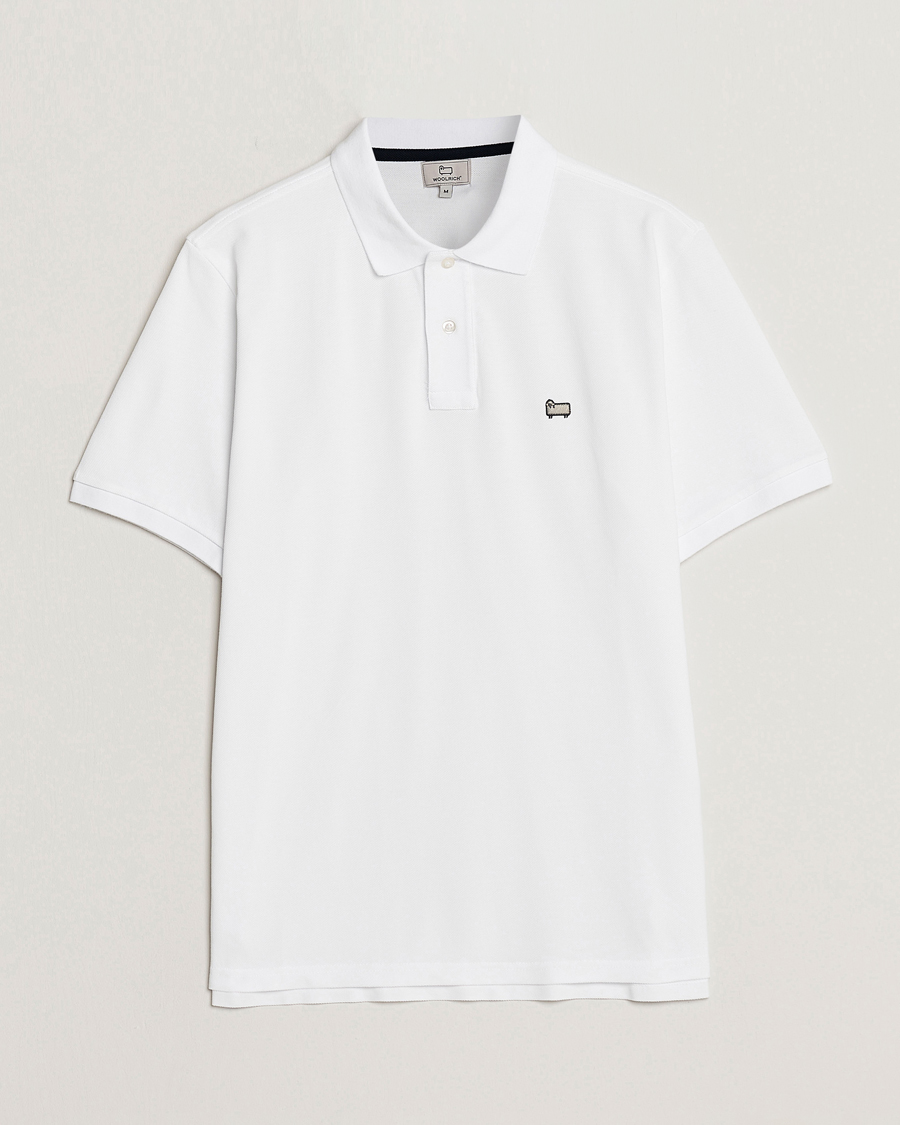 Uomini | Polo | Woolrich | Classic American Polo Bright White