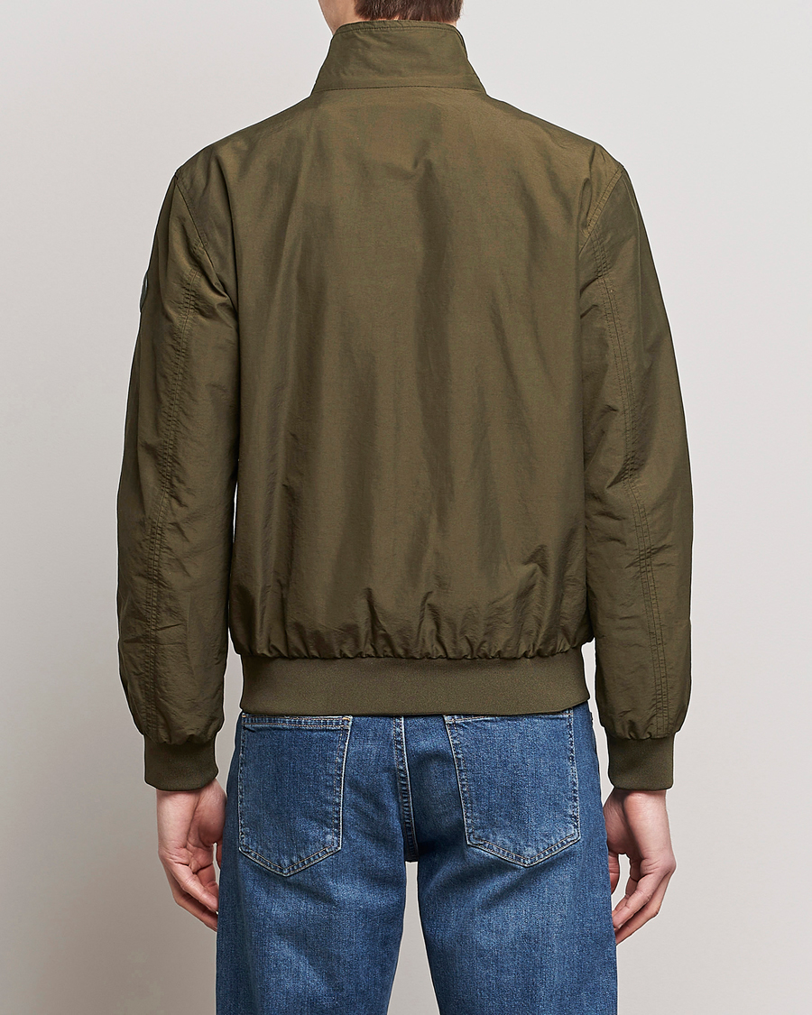 Uomini | Giacche | Woolrich | Cruiser Eco Cotton Bomber Jacket Dark Green