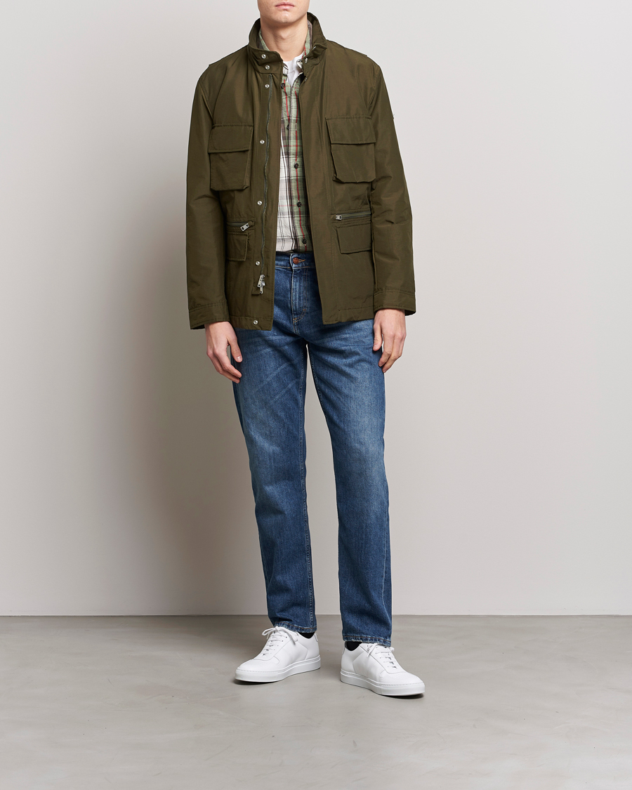 Uomini | Giacche | Woolrich | Cruiser Eco Field Jacket Dark Green