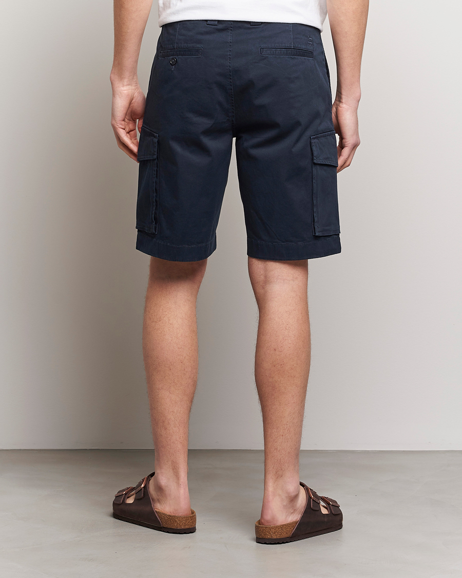 Uomini | Pantaloncini | Woolrich | Classic Cargo Shorts Melton Blue