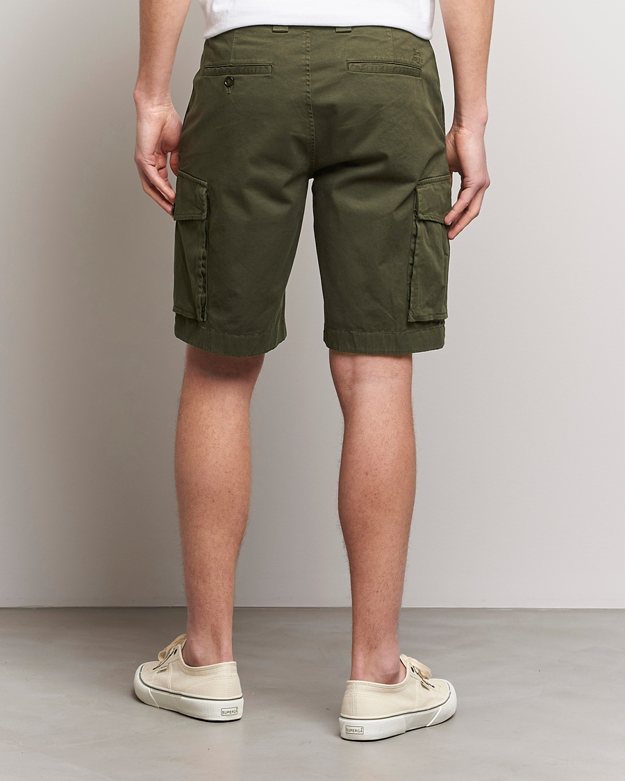 Uomini | Pantaloncini | Woolrich | Classic Cargo Shorts Dark Green