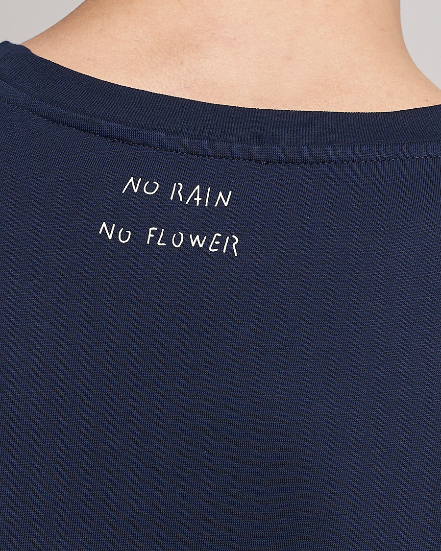 Uomini | T-shirt | Lardini | Fiore Tasca Printet Logo T-Shirt Navy