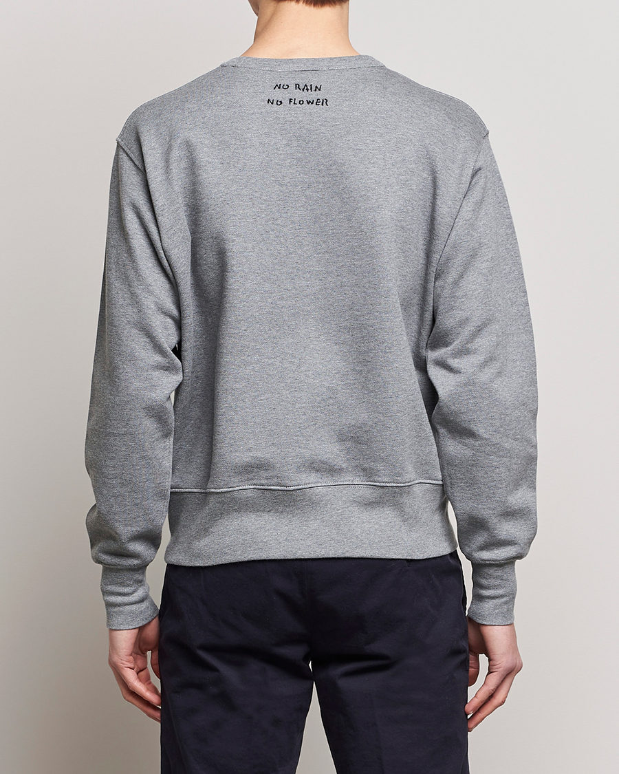 Uomini | Maglieria | Lardini | Cotton Embroidery Logo Sweatshirt Grey