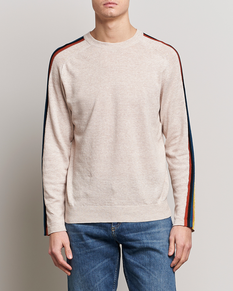 Uomini | Maglieria | Paul Smith | Knitted Crew Neck White
