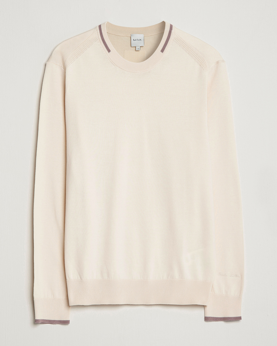 Uomini | Maglieria | Paul Smith | Organic Cotton Knitted Sweater Off White