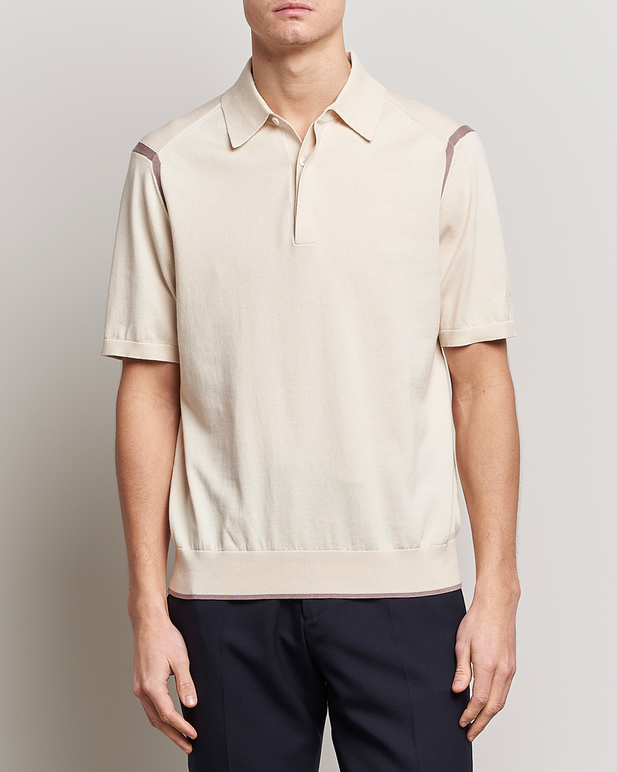 Uomini | Polo | Paul Smith | Organic Cotton Polo Off White