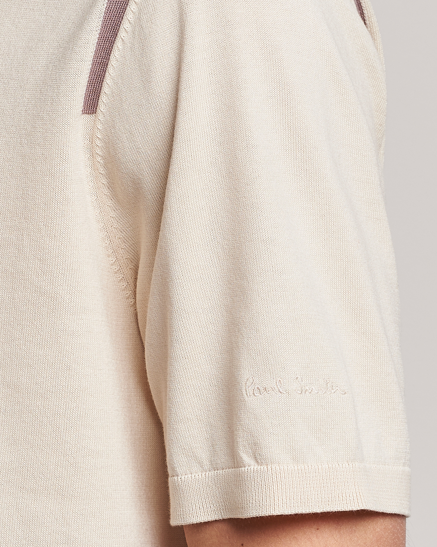 Uomini | Polo | Paul Smith | Organic Cotton Polo Off White