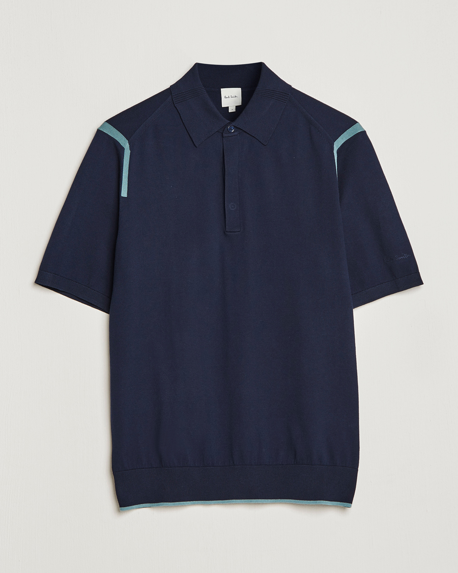 Uomini | Polo | Paul Smith | Organic Cotton Polo Dark Navy