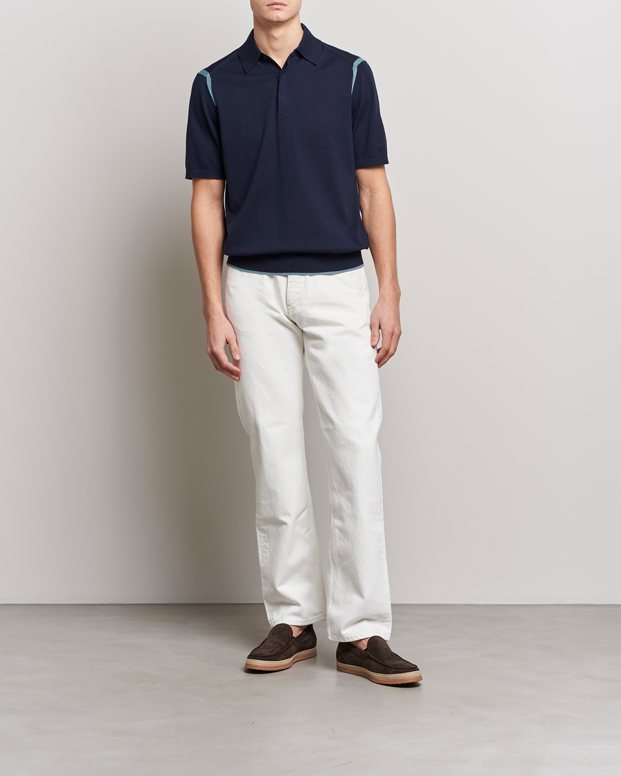 Uomini | Polo | Paul Smith | Organic Cotton Polo Dark Navy