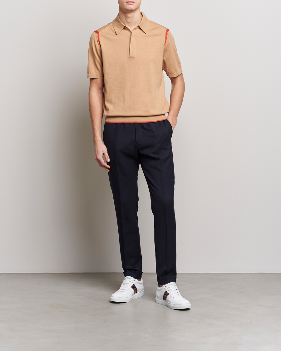Uomini | Polo | Paul Smith | Organic Cotton Polo Light Beige