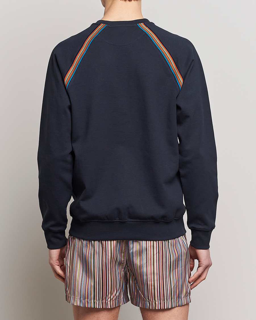 Uomini | Maglieria | Paul Smith | Raglan Cotton Sweatshirt Dark Navy