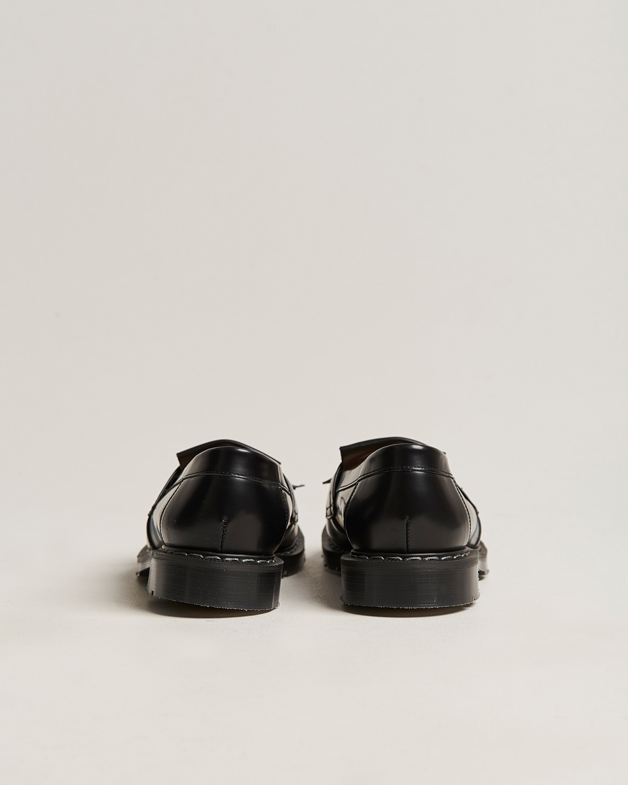 Uomini | Solovair Tassel Loafer Black Shine | Solovair | Tassel Loafer Black Shine