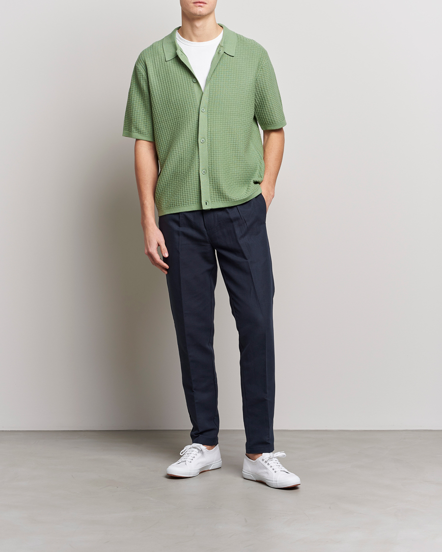 Uomini | Polo | Samsøe Samsøe | Samsøe & Samsøe Derek Polo Shirt Basil