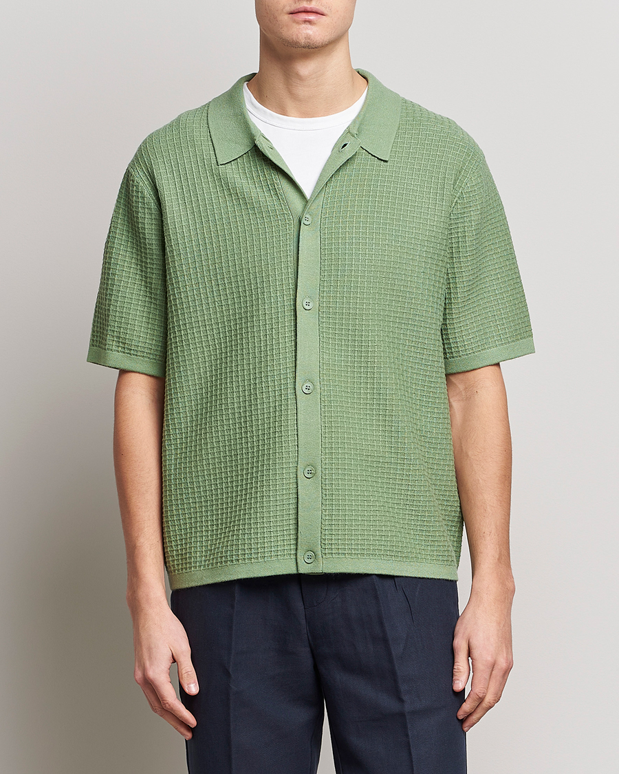 Uomini | Polo | Samsøe Samsøe | Samsøe & Samsøe Derek Polo Shirt Basil