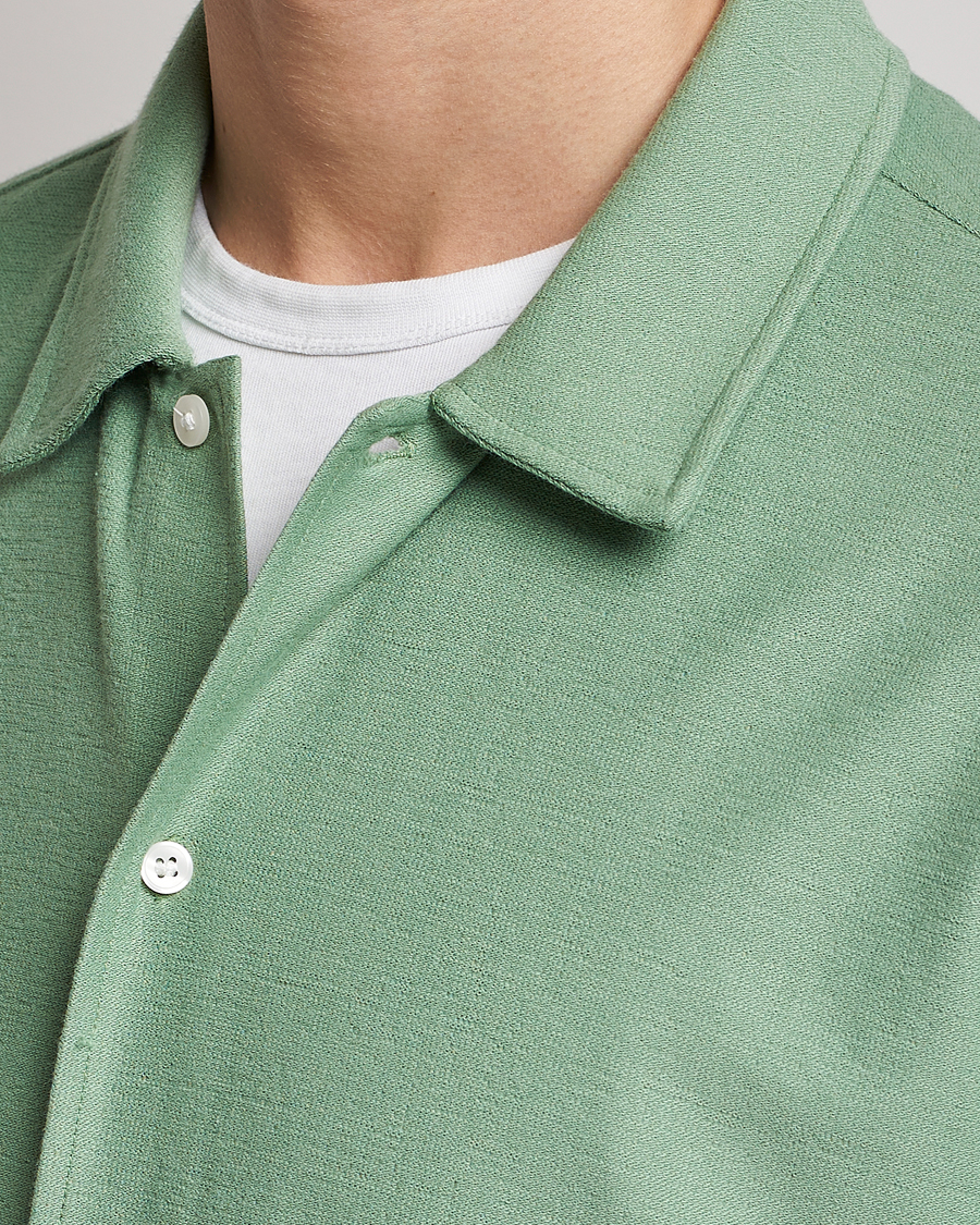 Uomini | Camicie | Samsøe Samsøe | Samsøe & Samsøe Kvistbro Organic Cotton Shirt Basil