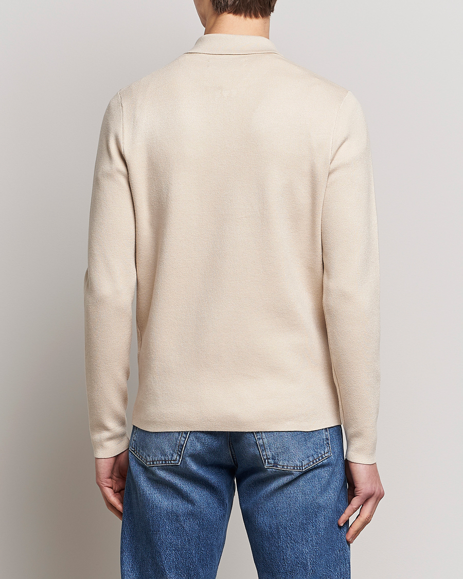 Uomini | Maglieria | Samsøe Samsøe | Samsøe & Samsøe Guna Half Zip Sweater Oatmeal