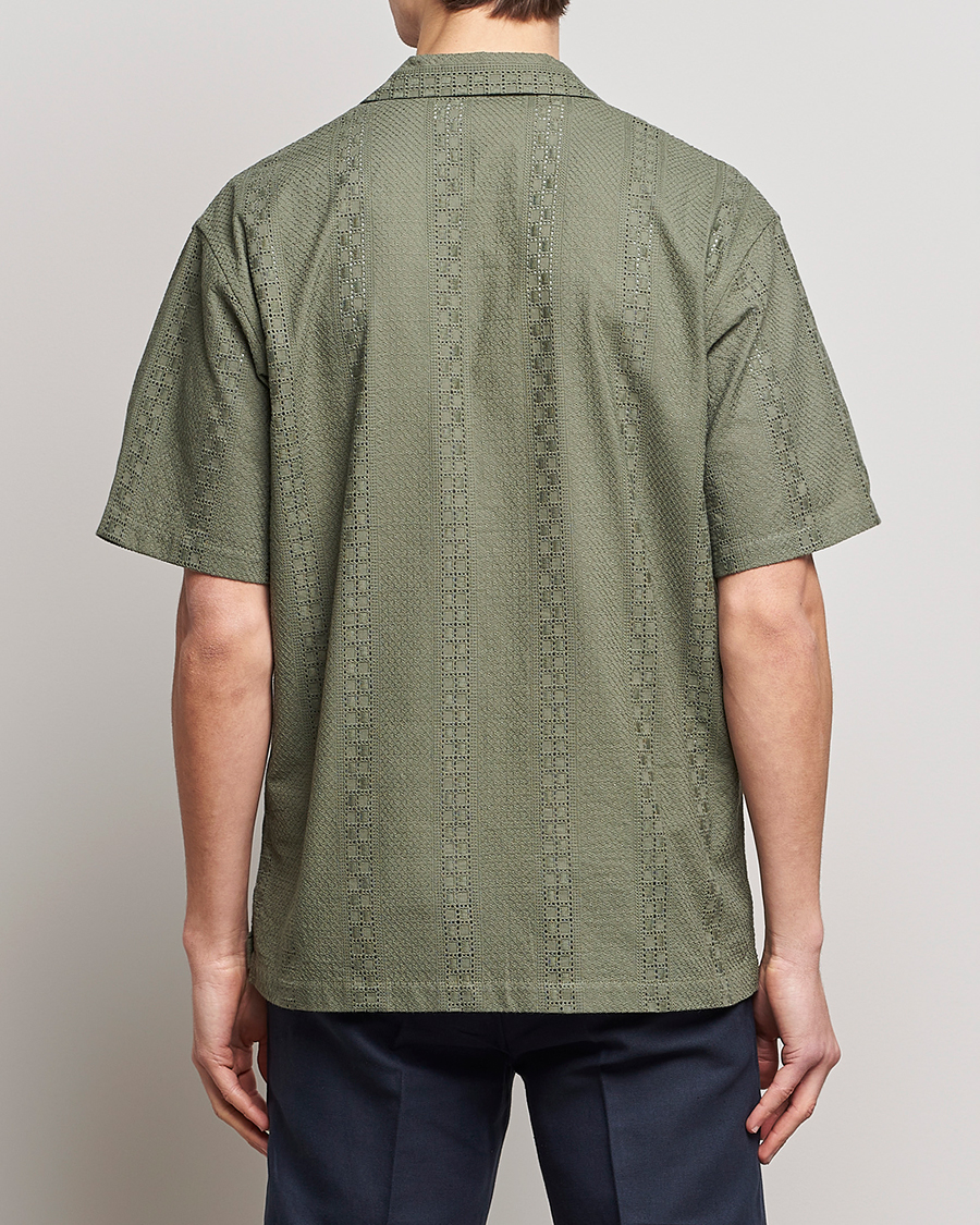 Uomini | Camicie | Samsøe Samsøe | Samsøe & Samsøe Emerson Cotton Short Sleeve Shirt Beetle