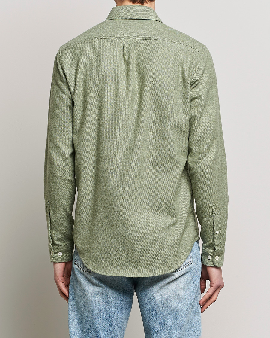 Uomini | Camicie | Samsøe Samsøe | Samsøe & Samsøe Liam Organic Cotton Shirt Basil Melange