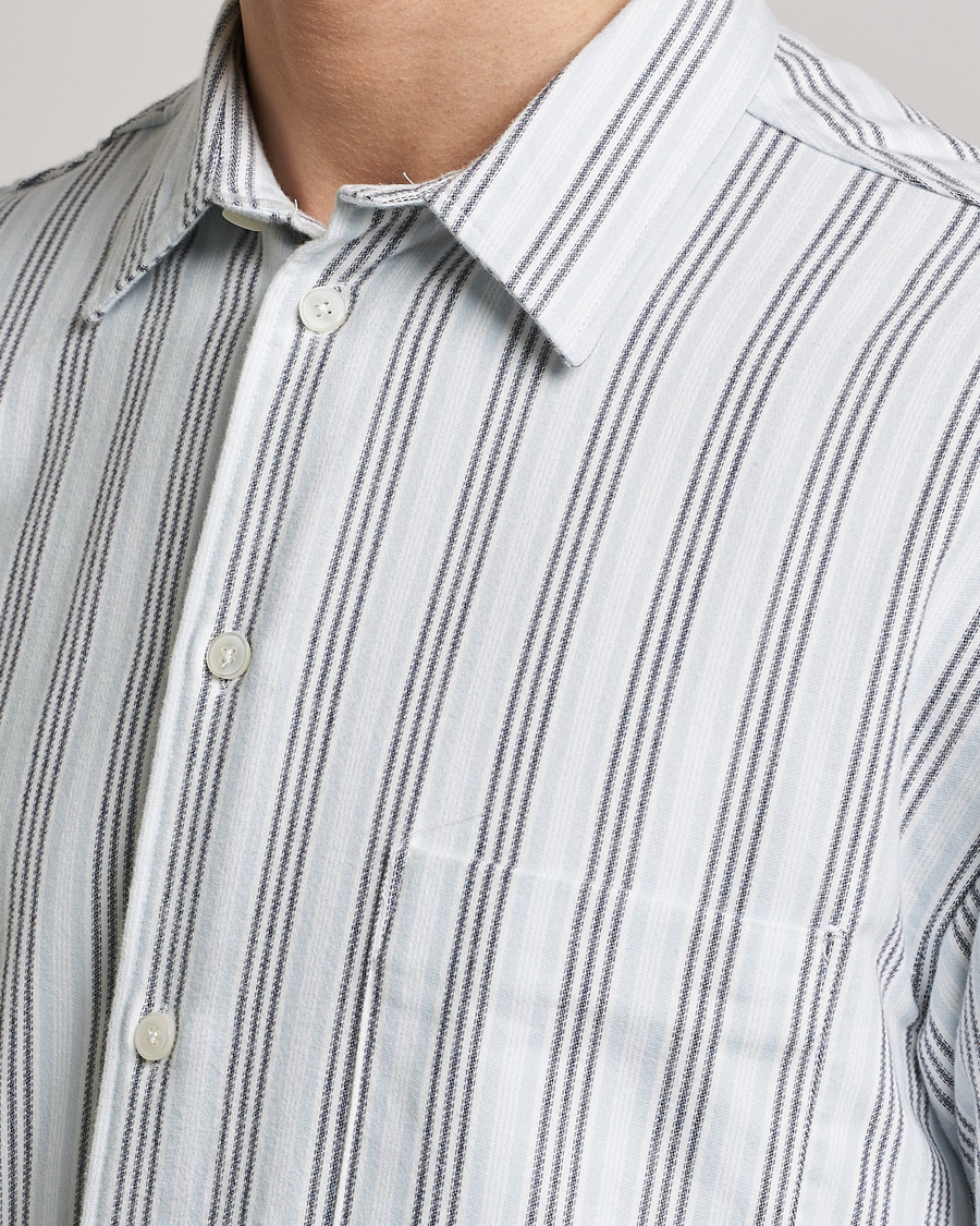 Uomini | Camicie | Samsøe Samsøe | Samsøe & Samsøe Luan Cotton Shirt Salute Stripe